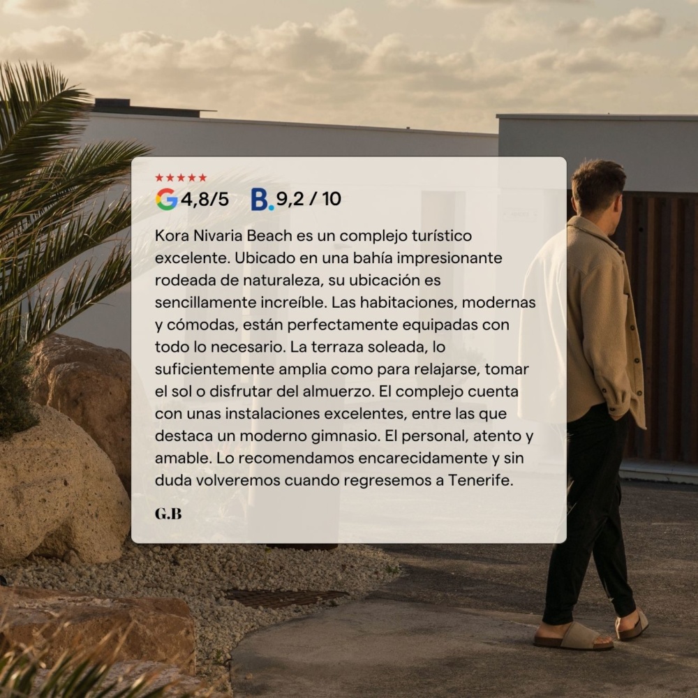 Opinion cliente inversor en Kora Nivaria Beach