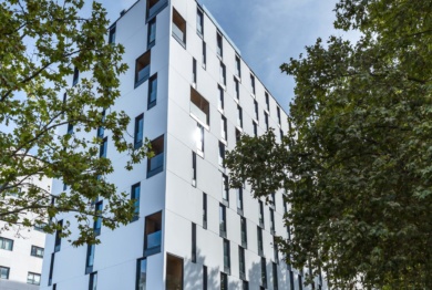 El edificio Passivhaus, Kora Green City, en el centro Vitoria